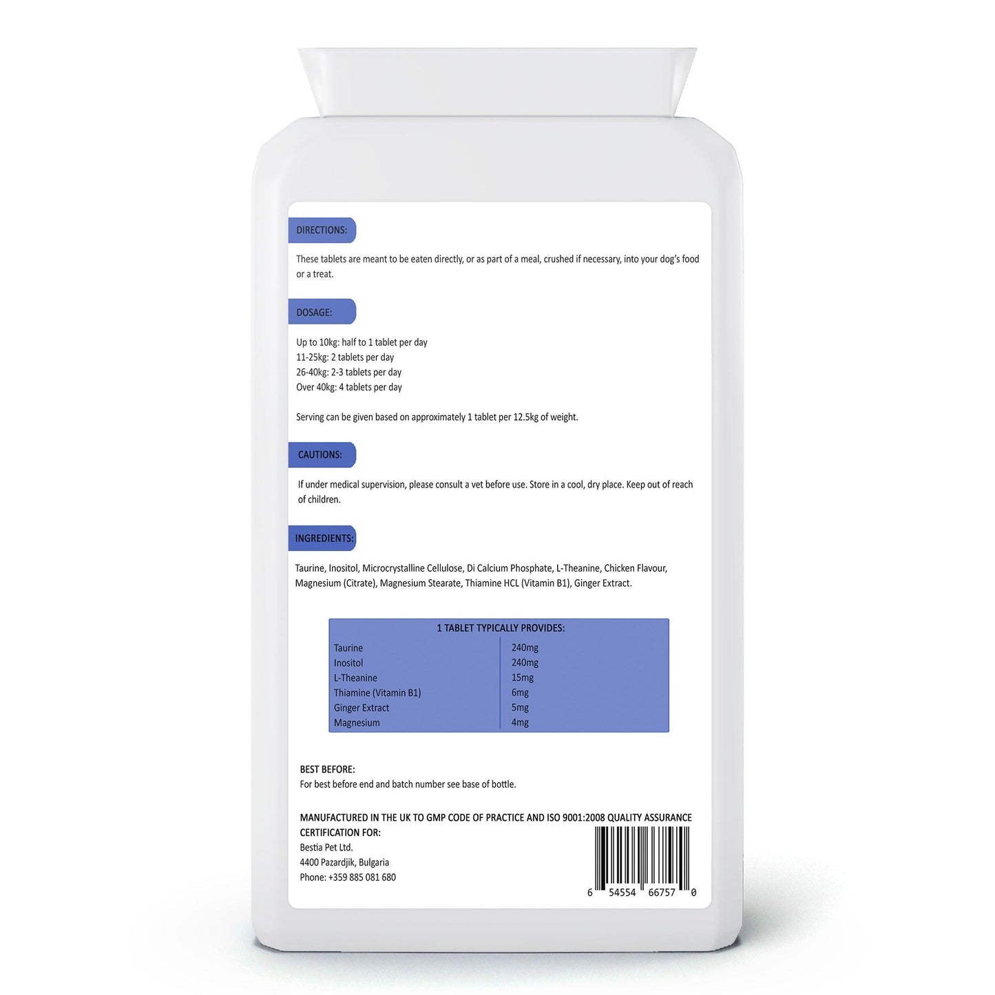 Bestia Dog Sport PM Recovery - Bestia Collars