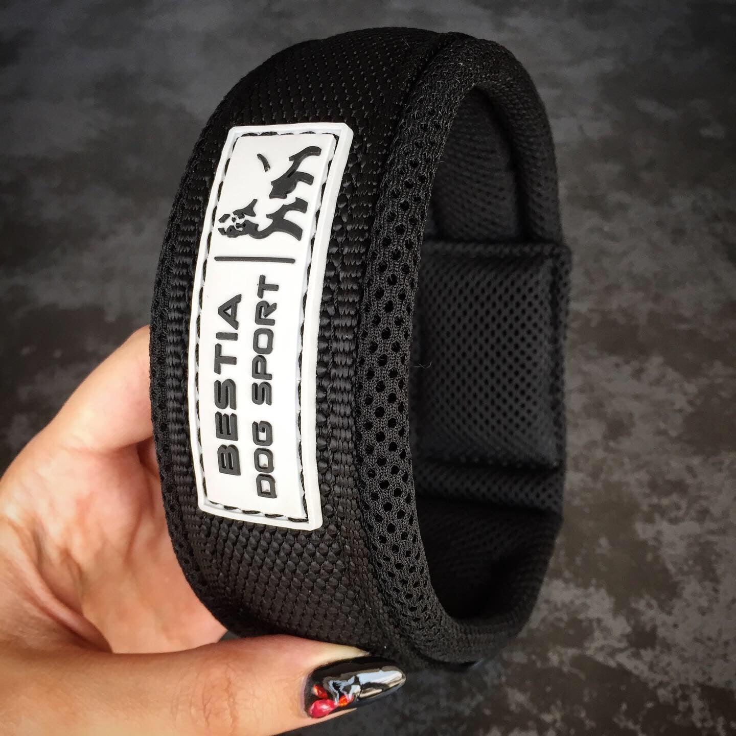 BESTIA DOG SPORT FAST RELEASE COLLAR BLACK Training gear