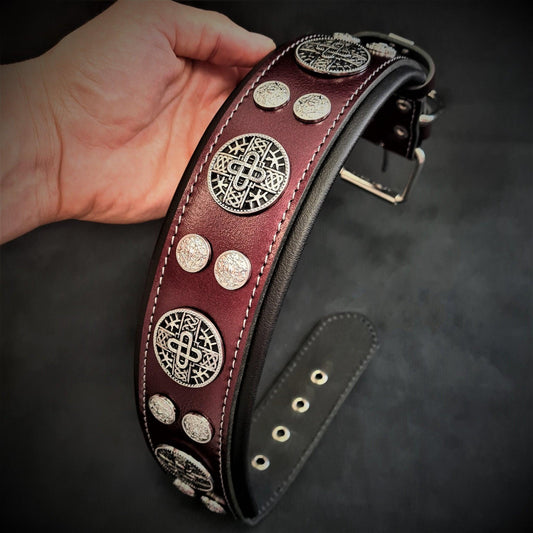 The „Hektor“ Burgundy Collar LIMITED Collars
