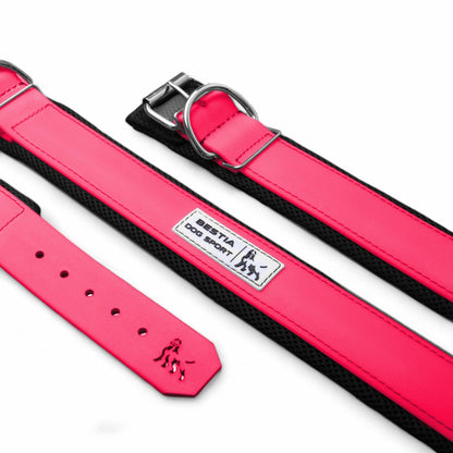 BESTIA DOG SPORT COLLAR NEON PINK - Bestia Collars