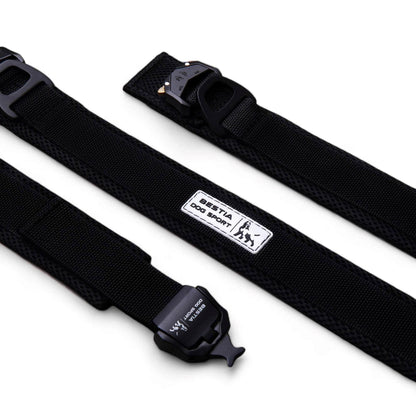 BESTIA DOG SPORT FAST RELEASE COLLAR BLACK - Bestia Collars