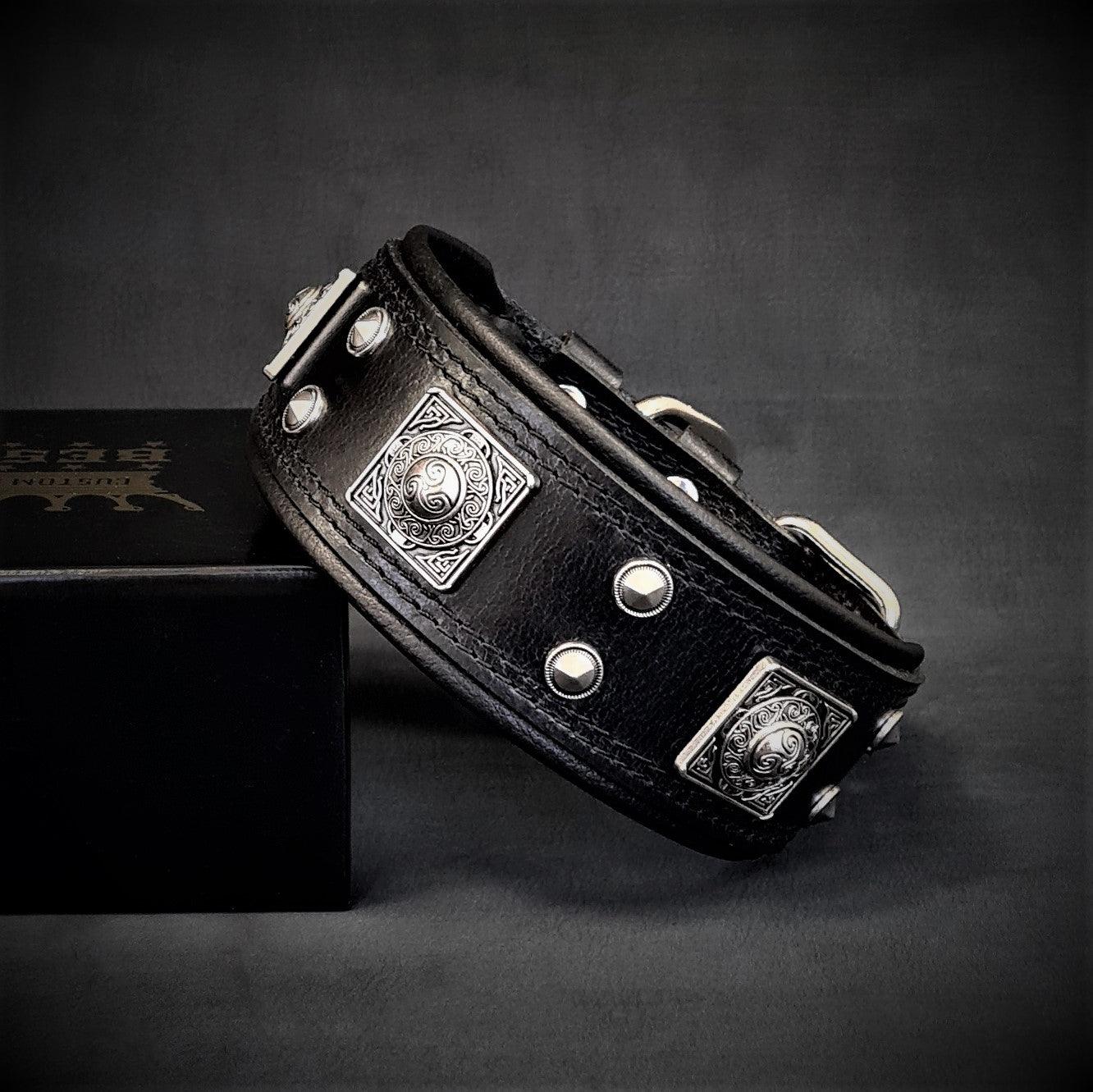 The „Eros“ collar 2 inch wide - Bestia Collars