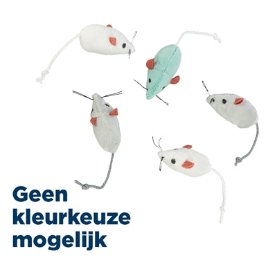 Trixie Plüsch Mäuse Sortiert