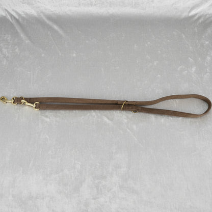 Trixie Hundeleine Reines Verstellbares Leder Braun