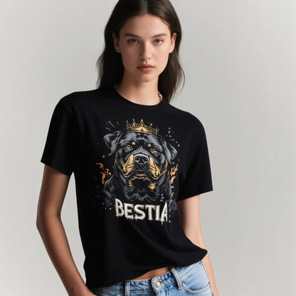 Rottweiler T-shirt Black