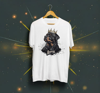 Rottweiler T-shirt White
