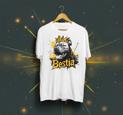 Pitbull T-shirt White