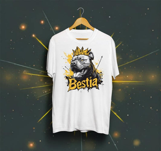 Pitbull T-shirt White