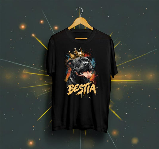 Staffy T-shirt Black