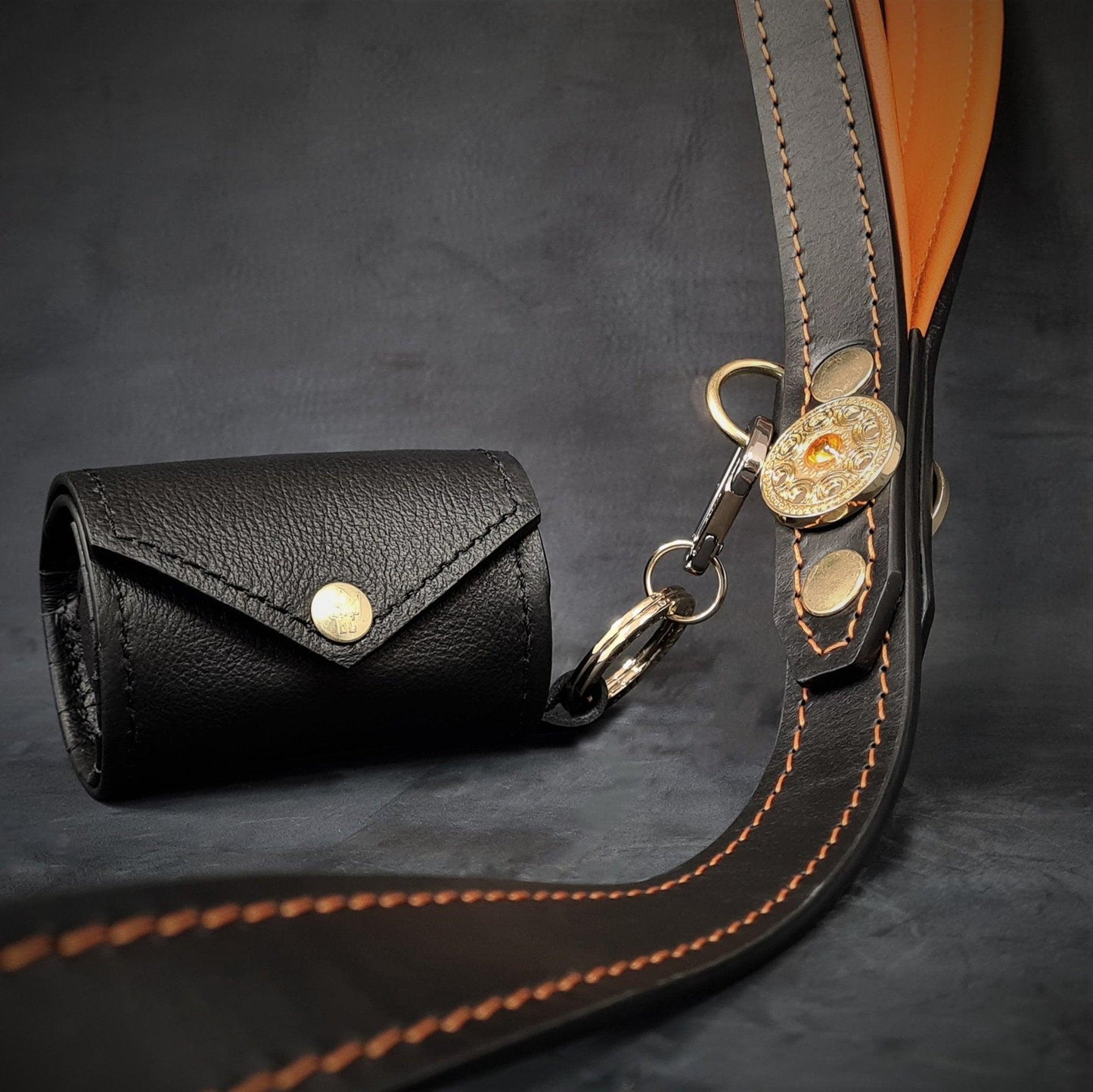 Bestia Designer Poop Bag Holder Keychain