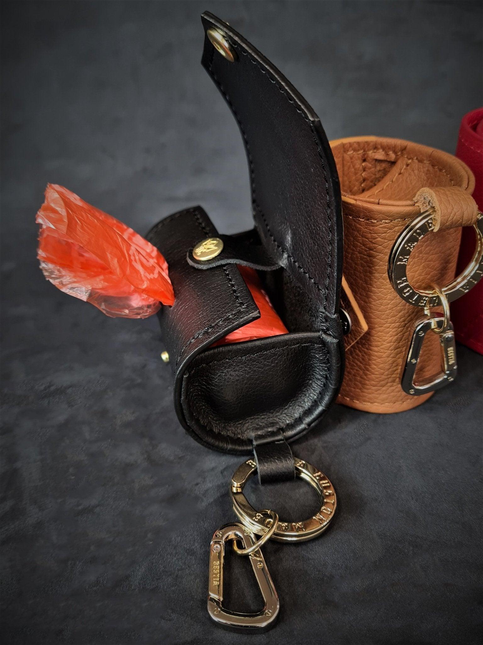 Bestia Designer Poop Bag Holder Keychain