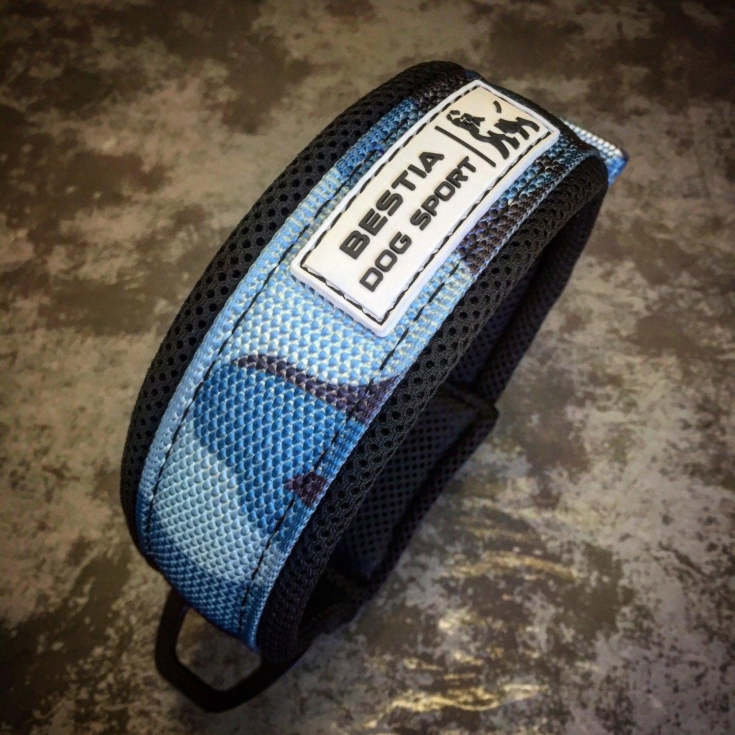 BESTIA DOG SPORT FAST RELEASE COLLAR BLUE Training gear