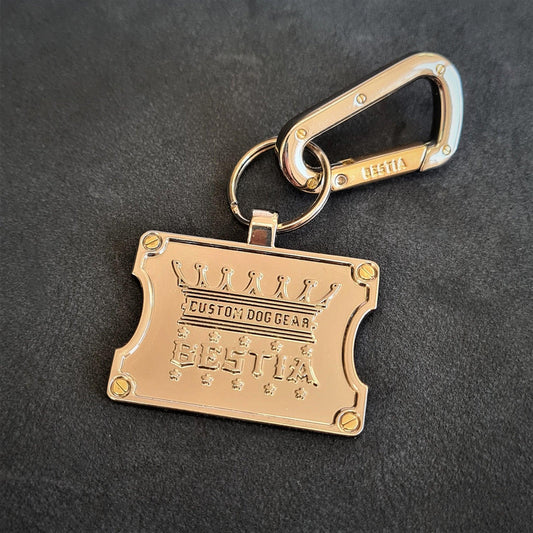 Bestia QR Dog ID Tag dog tag