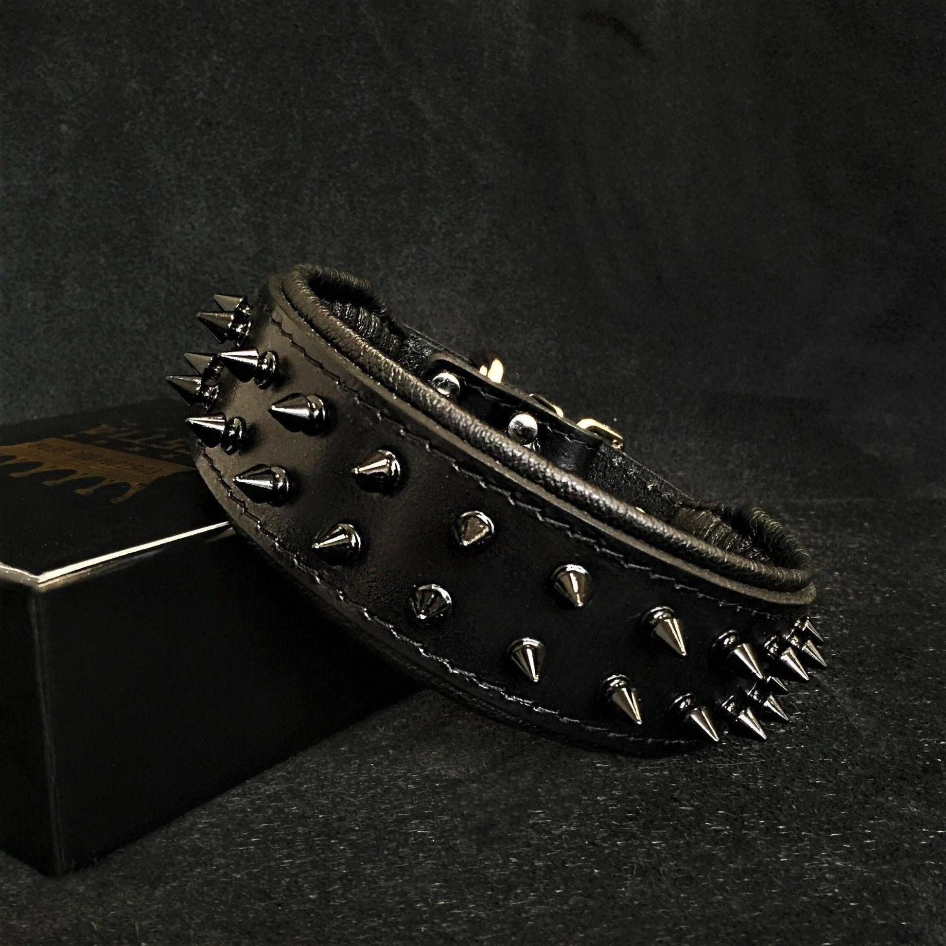 BLACK "Frenchie" collar Collars