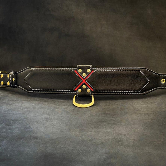 Bestia Custom leather collar