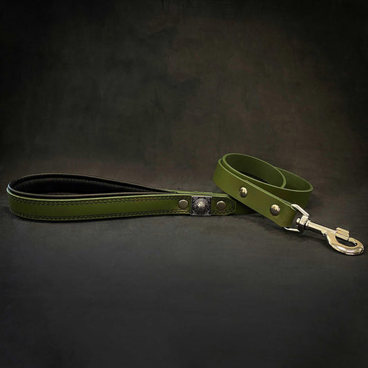 The ''Eros'' harness Green Small to Medium Size - Bestia Collars