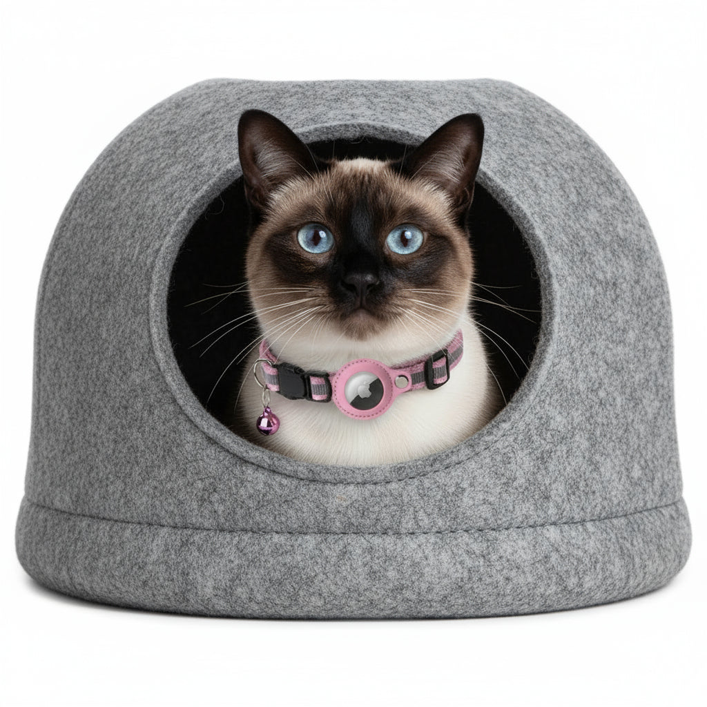 Croci Katzenhalsband mit Taghalter Rosa