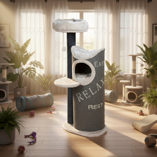 Trixie Kratzbaum Juana Grau / Hellgrau