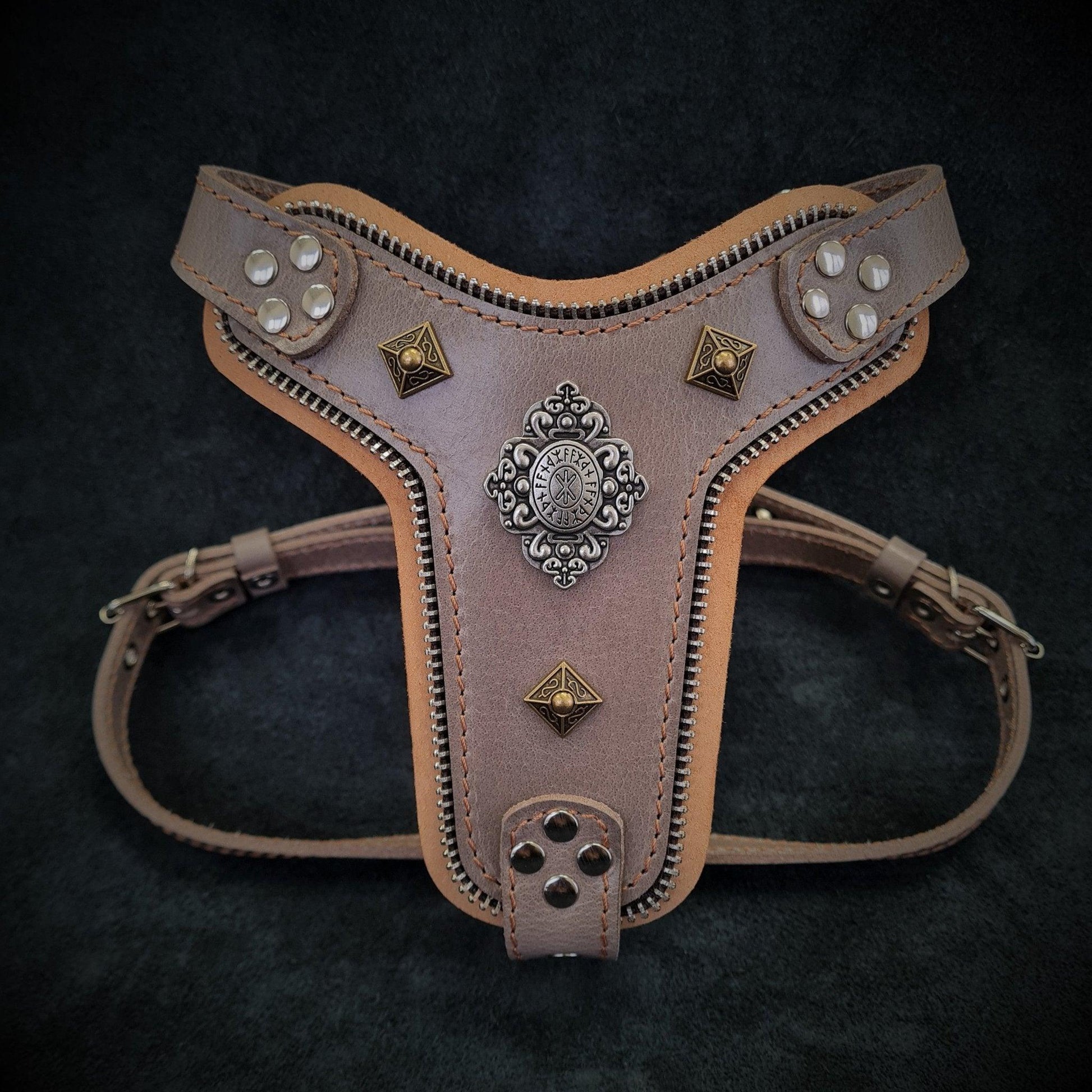 The ''Aztec'' harness Grey Small to Medium Size Harnesses