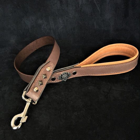 The ''Aztec'' leash GREY Leads & Head Collars