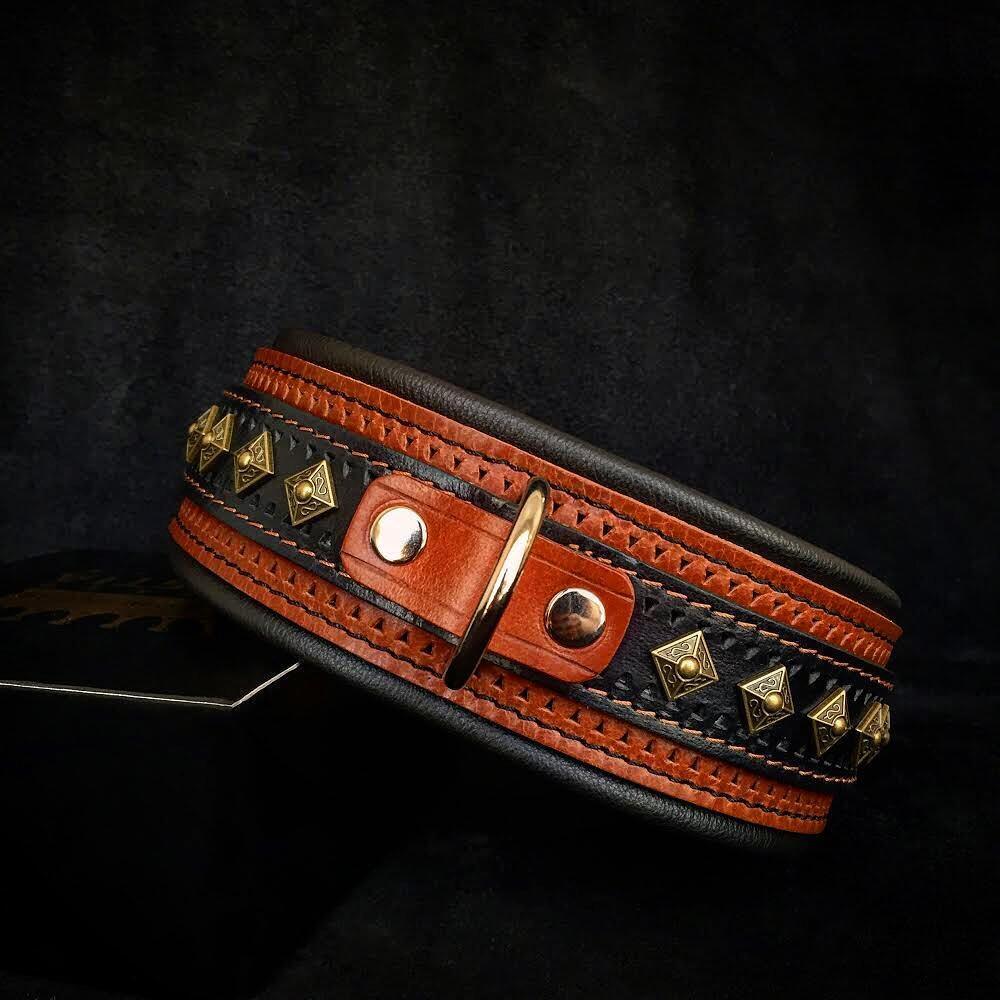 The „Balteus“ brown collar Collars