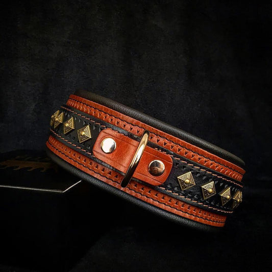 The „Balteus“ brown collar Collars