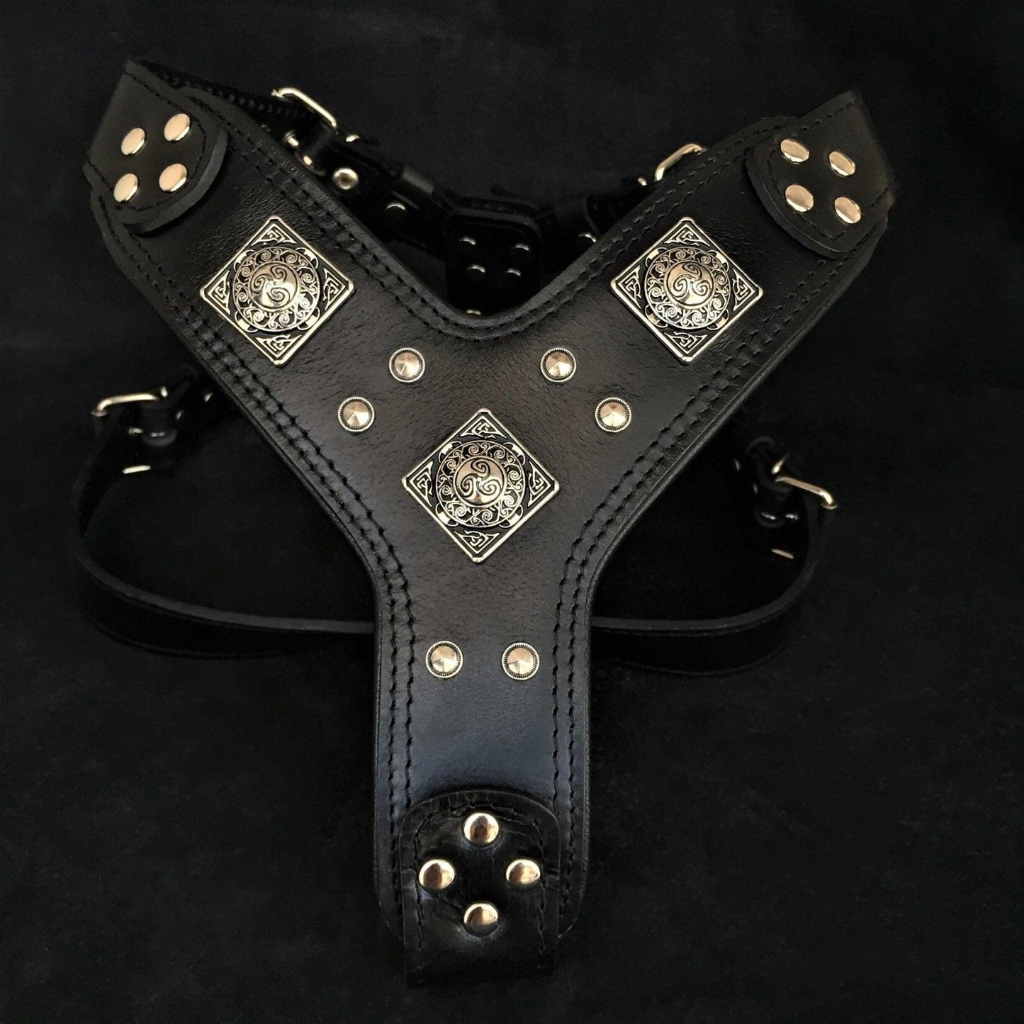 The "Eros" all Black Harness Harnesses