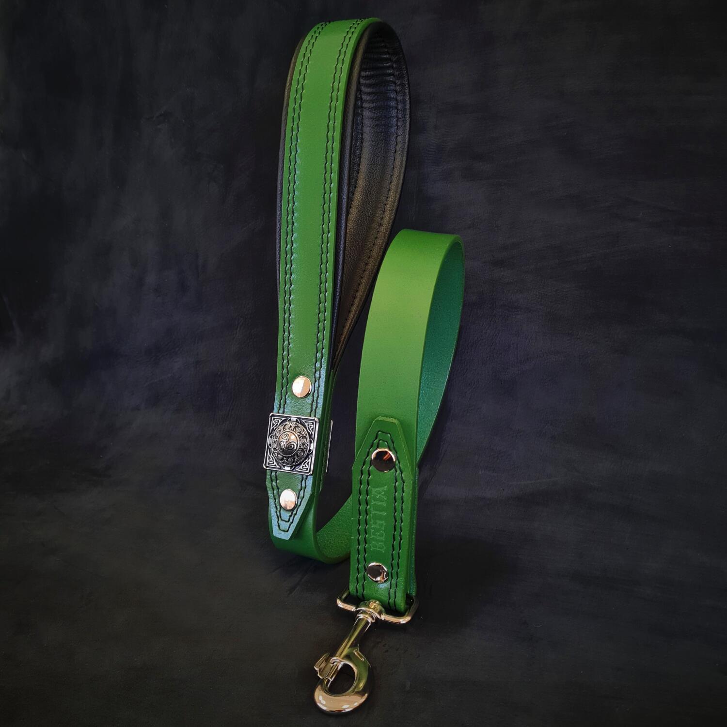 The „Eros“ collar 2.5 inch wide Green Collars