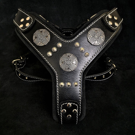 The "Maximus" silver harness Harnesses